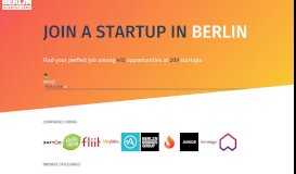 
							         Berlin Startup Jobs | IT Jobs, Marketing, Internships, Sales, Freelance								  
							    