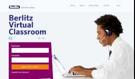 
							         Berlitz Virtual Classroom								  
							    