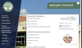 
							         Bernards Township School District: Home								  
							    