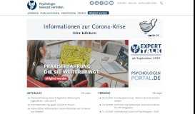 
							         Berufsverband Deutscher Psychologinnen und Psychologen e.V. (BDP)								  
							    