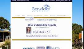
							         Berwick College								  
							    