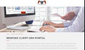 
							         Bespoke Client CRM Portal – Motor Marketing UK								  
							    