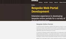 
							         Bespoke Web Portal Development for Customers and Employees ...								  
							    