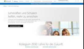 
							         Besser lernen – Die Initiative | Microsoft Education								  
							    