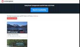 
							         Best 10 El Portal RV Parks & Campgrounds | El Portal Camping |								  
							    