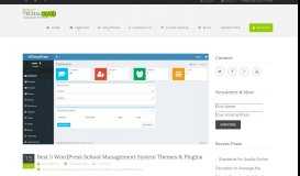 
							         Best 5 WordPress School Management System Themes & Plugins ...								  
							    