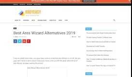 
							         Best Ares Wizard Alternatives 2019 - kodieasy.com								  
							    