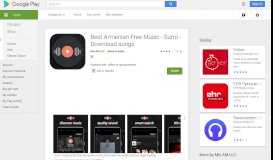 
							         Best Armenian Free Music - Surro - Download songs - Apps on ...								  
							    