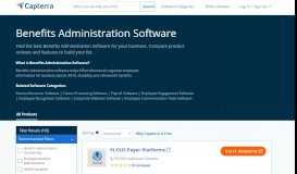 
							         Best Benefits Administration Software | 2019 Reviews of the Most ...								  
							    