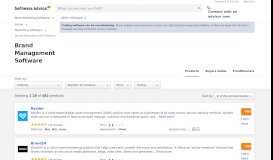 
							         Best Brand Management Software - 2019 Reviews & Pricing								  
							    
