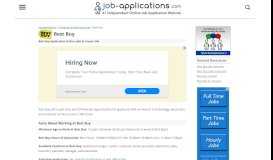 
							         Best Buy Application, Jobs & Careers Online - Job-Applications.com								  
							    