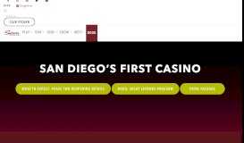 
							         Best Casino in San Diego - Play & Stay | Sycuan Casino Resort								  
							    