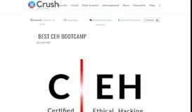 
							         Best CEH Bootcamp - CRUSH The InfoSec ExamS								  
							    