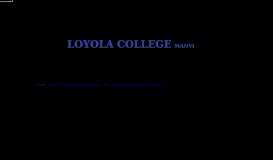 
							         Best College in Manvi | Bapur | Loyola								  
							    
