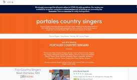 
							         Best Country Singers in Portales, NM - GigMasters								  
							    