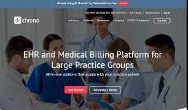 
							         Best EHR & Billing for Large Practices | DrChrono								  
							    