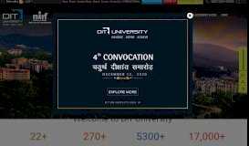 
							         Best Engineering College | Top University in Dehradun, Uttarakhand								  
							    