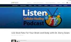 
							         Best Fats For Your Brain and Body with Dr. Barry Sears - CHTV ...								  
							    