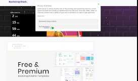 
							         Best Free and Premium Bootstrap 4 Admin Templates - BootstrapDash								  
							    