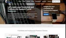 
							         Best Freshdesk® Themes - Support Portal Templates, Plugins								  
							    