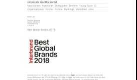 
							         Best Global Brands 2018. | Corporate Identity Portal								  
							    