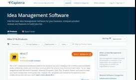 
							         Best Idea Management Software | 2019 Reviews of the Most Popular ...								  
							    