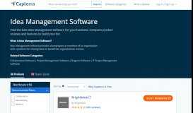 
							         Best Idea Management Software | 2020 Reviews of the Most ...								  
							    