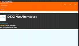 
							         Best IDEXX Neo Alternatives & Competitors - SourceForge								  
							    