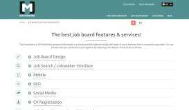 
							         Best job board features & services on the market - MatchWork								  
							    