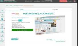 
							         Best job board in Austria | derStandard.at/Karriere | Jobboard Finder								  
							    