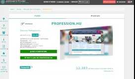 
							         Best job board in Hungary | Profession.hu | Jobboard Finder								  
							    