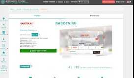 
							         Best job board in Russia | Rabota.ru | Jobboard Finder								  
							    