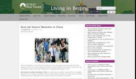
							         Best job Search Websites in China | Scout Real Estate								  
							    