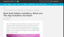 
							         Best Kodi Addon Installers: What are The Top Installers for Kodi?								  
							    