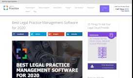 
							         Best Legal Practice Management Software - 2019 - Uptime Practice								  
							    