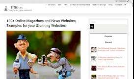
							         Best Magazine & News Website Designs for Inspiration - ITsGuru								  
							    