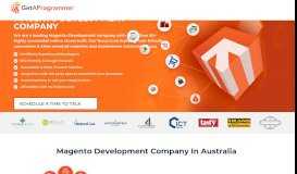 
							         Best Magento Development Company in Australia: GetAProgrammer								  
							    