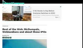 
							         Best of the Web: McDumpals, Weblandians and about those ...								  
							    