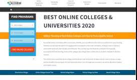 
							         Best Online Colleges & Universities 2018 | Accredited Schools Online								  
							    