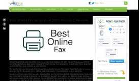 
							         Best Online Fax Services of 2019: Pricing & Reviews | Wirefly								  
							    
