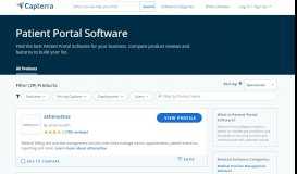 
							         Best Patient Portal Software | 2019 Reviews of the Most Popular ...								  
							    