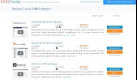 
							         Best Patient Portal Software List, Top EMR Vendors 2019, Free Demo ...								  
							    