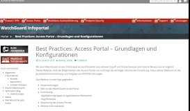 
							         Best Practices: Access Portal - Grundlagen und Konfigurationen - BOC ...								  
							    