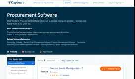 
							         Best Procurement Software | 2020 Reviews of the Most ...								  
							    