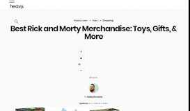 
							         Best Rick and Morty Merchandise: Toys, Gifts, & More (2019) | Heavy ...								  
							    