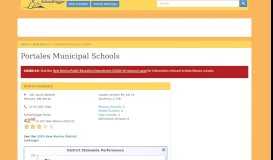 
							         Best Schools in Portales Municipal Schools - SchoolDigger.com								  
							    