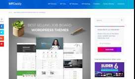 
							         Best Selling WordPress Themes for Job Seekers - WP Daddy								  
							    