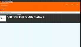 
							         Best SoftTime Online Alternatives & Competitors - SourceForge								  
							    