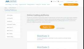 
							         Best Trading Platforms for Online Traders | AvaTrade								  
							    