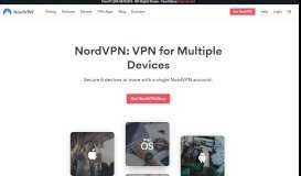 
							         Best VPN for Multiple Devices: Up to 6 Connections | NordVPN								  
							    